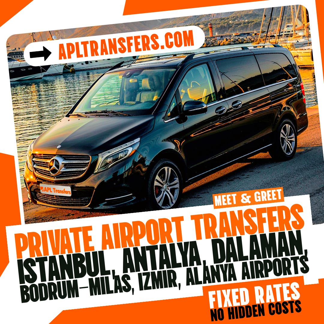 APL Transfers black Mercedes Vito — premium private airport connections